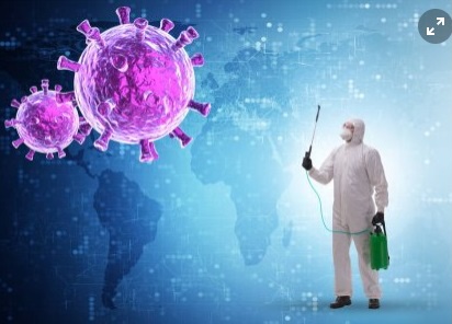 Sanitização contra coronavírus