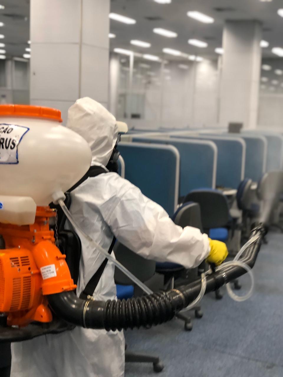 Desinfecção de Escritórios