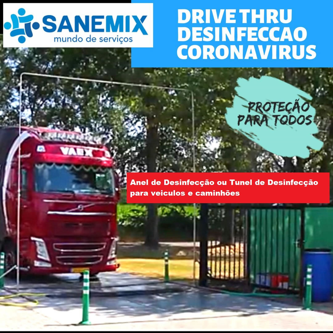 Anel de Sanitização de Veículos